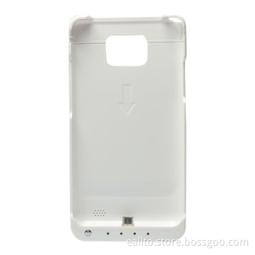 External Rechargeable Backup Battery Case with 2,000mAh Capacity, Measures 137 x 70 x 17mm